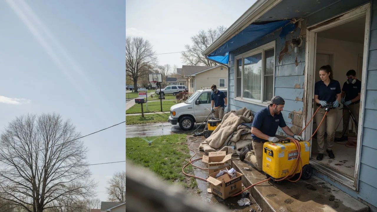 Basement Flood Cleanup in Princeton, MN near me
